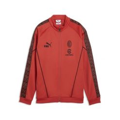 Młodzieżowa kurtka AC Milan KING Anthem PUMA. Czarna kurtki treningowe męskie Puma, m, bez wzorów, do piłki nożnej. Za 339.00 zł.