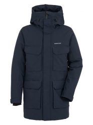 Didriksons Parka "Drew" w kolorze granatowym rozmiar: M. Niebieskie parki męskie Didriksons, m, bez wzorów. Za 610.62 zł.