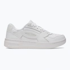 Buty treningowe damskie Under Armour Flex white/white/distant gray. Białe obuwie treningowe damskie Under Armour, na fitness i siłownię. Za 399.99 zł.