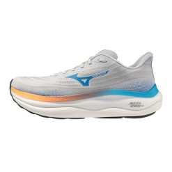 Buty do biegania męskie Mizuno Wave Sky 9. Białe obuwie do biegania damskie Mizuno, mizuno wave. Za 869.99 zł.