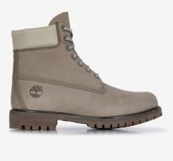TIMBERLAND Premium 6 Inch Lace Up Waterproof Boot Trapery męskie. Szare buty zimowe męskie Timberland, na zimę, z gumy, bez zapięcia. W wyprzedaży za 783.99 zł.