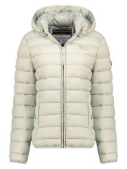 Geographical Norway Kurtka pikowana "Atichoko" w kolorze kremowym rozmiar: XXL. Brązowe kurtki damskie Geographical Norway, xxl, bez wzorów, bez kaptura. Za 128.55 zł.