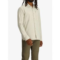 Koszula przeciw komarom męska Royal Robbins Expedition III L/S. Zielone koszule męskie ROYAL ROBBINS, l, bez wzorów, bez kołnierzyka, bez ramiączek. Za 377.99 zł.