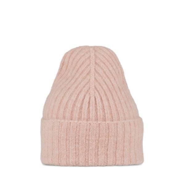 Czapka BUFF KNITTED BEANIE NILAH PEACH BEIGE. Brązowe czapki zimowe damskie Buff. Za 199.90 zł.