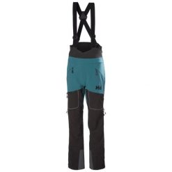 Damskie spodnie narciarskie na szelkach Helly Hansen Odin BC Softshell. Zielone spodnie dresowe damskie Helly Hansen, bez wzorów, z softshellu. Za 1,564.00 zł.