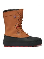 DC Śniegowce Dc Reach ADYS300762 Brązowy. Brązowe buty zimowe męskie DC, z tworzywa sztucznego, bez zapięcia. Za 849.99 zł.