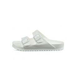 Klapki męskie Birkenstock Arizona Eva. Białe klapki i japonki męskie Birkenstock, z materiału. Za 334.00 zł.