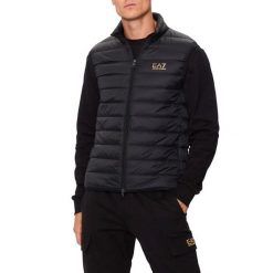 Kurtka Mężczyzna EA7. Czarne kurtki męskie EA7, m, bez wzorów, z poliamidu, bez kaptura. Za 569.00 zł.