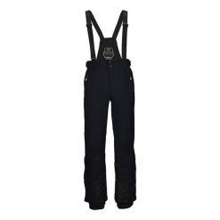 Spodnie narciarskie i snowboardowe męskie Killtec Enosh, na szelkach. Brązowe spodnie materiałowe męskie KILLTEC, bez wzorów, sportowe. W wyprzedaży za 399.99 zł.