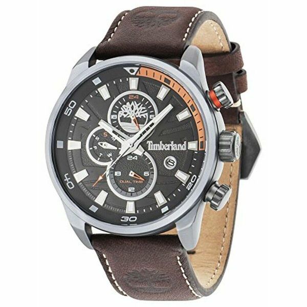 Zegarek Męski Timberland TBL14816JL. Szare zegarki męskie Timberland, ze stali. Za 1,006.70 zł.