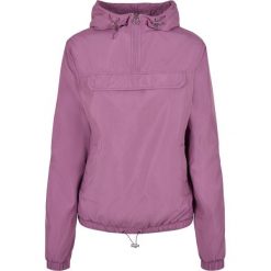 Damska kurtka wiatrówka Urban Classics. Fioletowe kurtki przeciwdeszczowe damskie Urban Classics, bez kaptura. Za 198.50 zł.