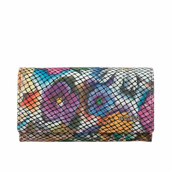 Duży portfel damski BajuBaj ze skóry licowej – elegancja i funkcjonalność na co dzień PD1602s155. Portfele damskie bez wzorów, ze skóry. Za 169.00 zł.