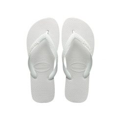 Klapki Havaianas Model 4000029 Kolor Biały. Białe klapki i japonki męskie Havaianas, z gumy. Za 101.45 zł.