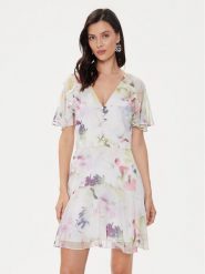 Ted Baker Sukienka letnia Sangro 274728 Kolorowy Regular Fit. Sukienki damskie Ted Baker, na lato, bez wzorów, z syntetyku, bez kołnierzyka, bez ramiączek. Za 729.99 zł.