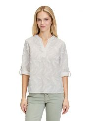 CARTOON Bluzka w kolorze białym rozmiar: 34. Białe bluzki damskie Cartoon, z aplikacjami, bez kołnierzyka, bez ramiączek. Za 113.99 zł.