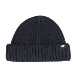 Czapka Męska 4F. Niebieskie czapki męskie 4f, bez wzorów. Za 60.99 zł.