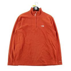 Bluza polarna męska TKA 100 1/4 Zip. Brązowe bluzy bez kaptura męskie The North Face, m, z materiału. Za 122.16 zł.