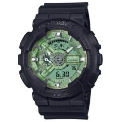 Zegarek Męski Casio G-Shock GA-110CD-1A3ER. Czarne zegarki męskie Casio. Za 514.35 zł.