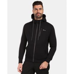 Męska bawełniana bluza z kapturem Kilpi DANILO-M. Czarne bluzy z kapturem męskie Kilpi, m, z bawełny. Za 318.77 zł.