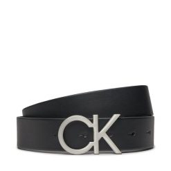 Pasek Męski Calvin Klein. Czarne paski męskie CALVIN KLEIN, bez wzorów. Za 139.99 zł.