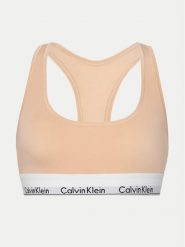 Calvin Klein Underwear Biustonosz top 0000F3785E Pomarańczowy. Brązowe biustonosze Calvin Klein Underwear, l, bez wzorów, z bawełny, bez kołnierzyka. Za 109.99 zł.