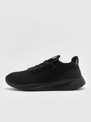 4F Buty lifestyle sneakersy ICHI damskie - czarne 37. Czarne buty sportowe na co dzień damskie 4f, bez wzorów, z dzianiny, trekkingowe. W wyprzedaży za 99.99 zł.