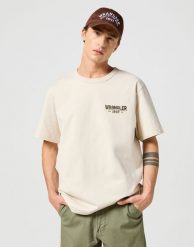 WRANGLER MĘSKA CZAPKA Z DASZKIEM WRANGLER LOGO CAP MOLE 112356874. Czapki męskie Wrangler, bez wzorów. Za 89.99 zł.