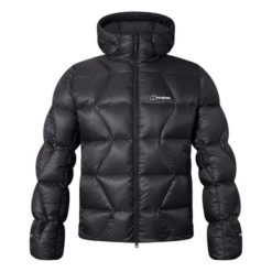 Kurtka puchowa Berghaus Explorer. Czarne kurtki męskie Berghaus, m, bez wzorów, z materiału, klasyczne, bez kaptura. Za 1,398.00 zł.