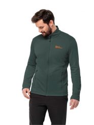 Jack Wolfskin Kurtka polarowa "Kolbenberg" w kolorze zielonym rozmiar: XXL. Zielone kurtki męskie Jack Wolfskin, xxl, bez wzorów, z polaru, bez kaptura. Za 127.35 zł.