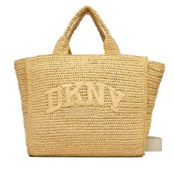 Torebka DKNY. Brązowe torebki klasyczne damskie DKNY, bez wzorów, bez dodatków. Za 699.99 zł.