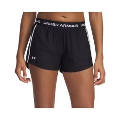 Szorty damskie Under Armour Tech™ Play Up. Czarne spodenki sportowe damskie Under Armour, m, z dzianiny, na fitness i siłownię. Za 149.00 zł.