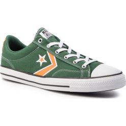 Trampki CONVERSE - Star Player Ox 164400C Fir/Orange Rind/Wh. Zielone trampki i tenisówki męskie Converse, bez wzorów, z gumy, bez zapięcia. W wyprzedaży za 199.00 zł.