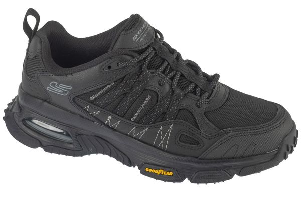 Buty sportowe Sneakersy męskie, Skech-Air Envoy. Czarne buty sportowe na co dzień męskie Skechers, z materiału, bez zapięcia, trekkingowe. Za 399.99 zł.