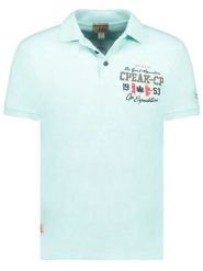 Canadian Peak Koszulka polo "Kapucineak" w kolorze błękitnym rozmiar: M. Niebieskie koszulki polo męskie Canadian Peak, m, bez wzorów, z bawełny, bez ramiączek. Za 96.60 zł.