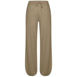 Spodnie Deha Dziane Spodnie Jogger Wooly Blend Damskie. Brązowe spodnie materiałowe damskie Deha, bez wzorów, z kaszmiru, eleganckie. Za 514.99 zł.
