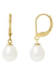 Pearl Addict Złote kolczyki z perłami rozmiar: onesize. Białe kolczyki damskie Pearl Addict, z perłą, złote. Za 404.99 zł.