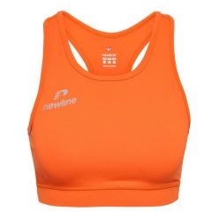Koszulka damska Newline Athletic. Brązowe topy sportowe damskie Newline, xl, bez wzorów, z materiału, bez ramiączek. Za 219.50 zł.