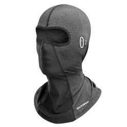 Czapka z otworem na okulary do aktywności na świeżym powietrzu. Szare czapki męskie ROCKBROS, bez wzorów, z jedwabiu. Za 59.00 zł.