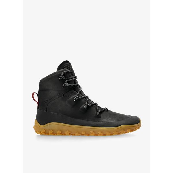 Buty turystyczne męskie Vivobarefoot Tracker Leather AT. Czarne buty trekkingowe męskie VIVOBAREFOOT, bez zapięcia, trekkingowe. Za 899.00 zł.