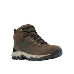 Buty trekkingowe męskie Columbia Newton Ridge Plus II Suede WP. Brązowe buty trekkingowe męskie Columbia, z zamszu, bez zapięcia, trekkingowe. Za 510.65 zł.