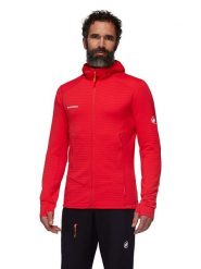 Mammut Kurtka polarowa "Taiss Light ML" w kolorze czerwonym rozmiar: XL. Czerwone kurtki męskie Mammut, xl, bez wzorów, z materiału, bez kaptura. Za 569.95 zł.