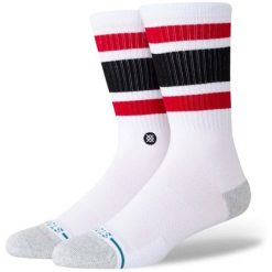 Skarpetki Stance Tube Chi Białe. Białe skarpetki męskie Stance, bez wzorów. Za 101.48 zł.