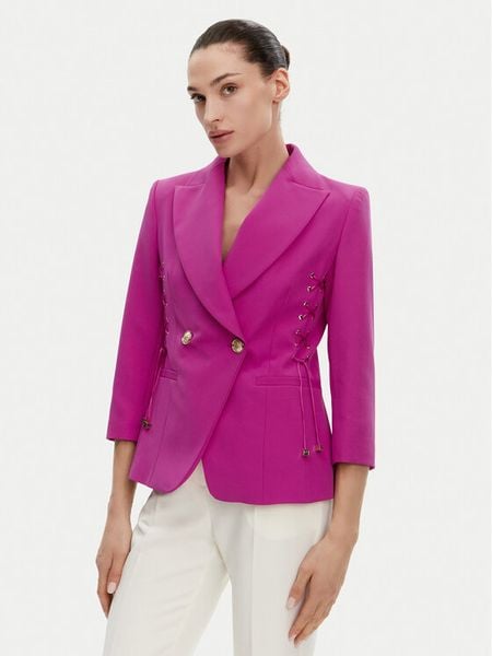 Artigli Marynarka ACGI000922 Różowy Regular Fit. Czerwone marynarki i żakiety damskie Artigli, bez wzorów, z syntetyku. Za 589.00 zł.