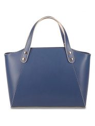 Maison héritage PARIS Skórzana torebka "Parl" w kolorze niebieskim - 29,5 x 23,5 x 12 cm rozmiar: onesize. Niebieskie torebki klasyczne damskie maison héritage PARIS, bez wzorów, z materiału, bez dodatków. Za 304.99 zł.