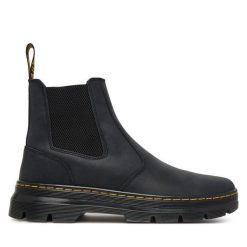 Sztyblety Dr. Martens. Czarne sztyblety męskie Dr. Martens, bez zapięcia. Za 799.99 zł.
