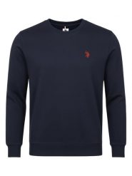 US Polo Assn Bluza w kolorze granatowym rozmiar: L. Niebieskie bluzy bez kaptura męskie US POLO ASSN, l, z bawełny. Za 119.95 zł.