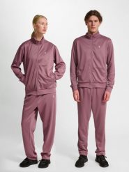 Kurtka z dresu Hummel. Czerwone kurtki damskie HUMMEL, xl, bez wzorów, z dresówki, bez kaptura. Za 157.00 zł.
