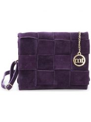 Mia Tomazzi Skórzana torebka "Empoli" w kolorze fioletowym - 23 x 17 x 5 cm rozmiar: onesize. Różowe torebki klasyczne damskie Mia Tomazzi, bez wzorów, z materiału, bez dodatków. Za 217.99 zł.