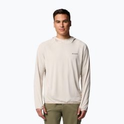Bluza z kapturem męska Columbia Skien Valley Hoodie. Brązowe bluzy bez kaptura męskie Columbia, m. Za 229.99 zł.