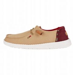 HEYDUDE Damskie Mokasyny Wendy Chambray Boho. Brązowe mokasyny damskie Hey dude, z materiału. Za 199.00 zł.